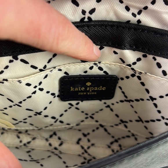 Kate Spade New York Saffiano Leather Turn-Lock Crossbody Mini Bag Purse - Picture 3 of 7